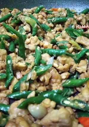Foto resep Oseng Tempe Semangit Cabe Ijo