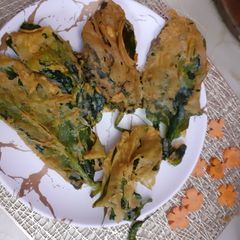 Palak pakora A picture of Palak pakora.
