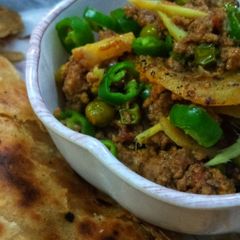 A picture of Qeema Aalo Matar!.
