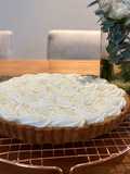 Pay de plátano, dulce de leche y crema (banoffee)