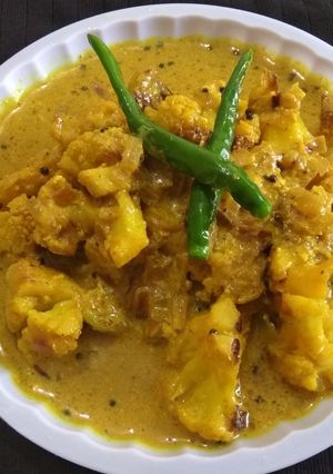 দই ফুলকপি (doi phulkopi recipe in Bnegali) রেসিপির প্রধান ছবি