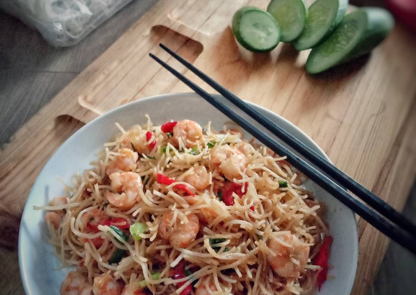 Udang Bihun Mentega (Kreasi Bihun AAA)