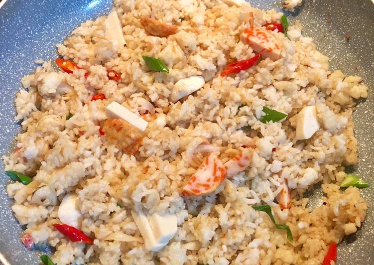 Resep Nasi Goreng Seafood tanpa kecap Bikin Ngiler