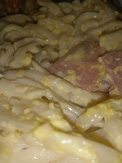 Una foto de Espaguetis a la carbonara