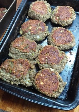 Una foto de Hamburguesas de lenteja. Fáciles, rápidas y económicas!!!