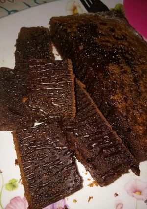 Foto resep Bolu Karamel blender"sarang semut"