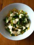 Ensalada de brócoli con granitos de elote