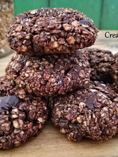 Foto principal de Galletas de avena, coco y chocolate