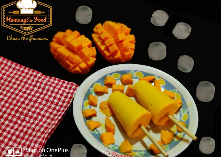 Recipe of Any-night-of-the-week Alphanso Mango kulfi