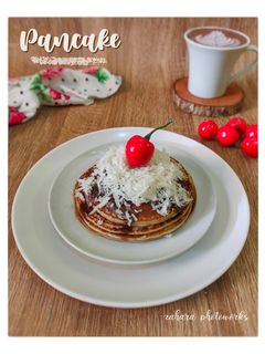 Foto resep Eggless Pancake