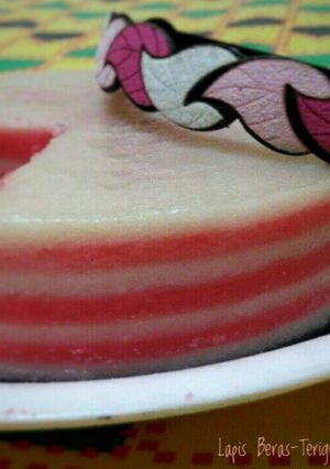 Foto resep Kue Lapis Tepung Beras Terigu