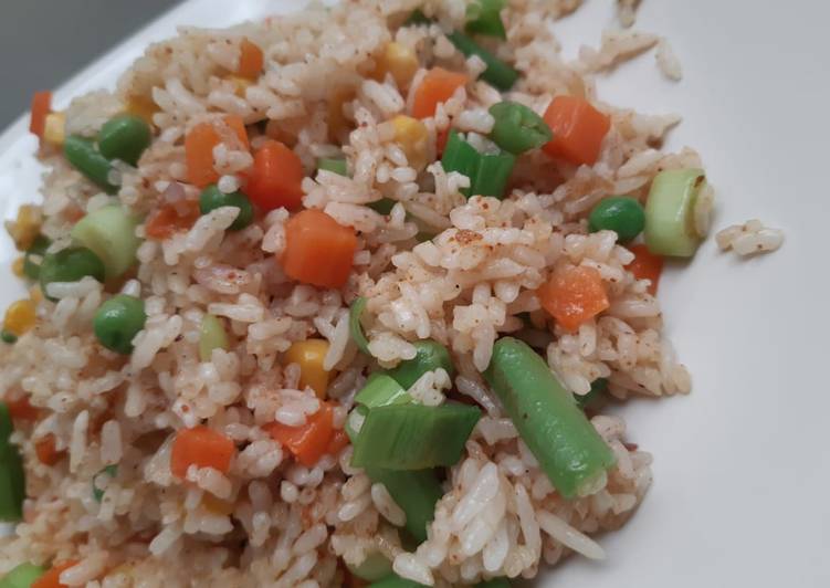 Bagaimana Membuat Curry fried rice (nasgor kari), Menggugah Selera