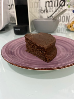 Una foto de Pastel de Chocolate Vegano