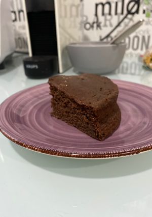 Una foto de Pastel de Chocolate Vegano