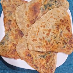 A picture of Masala paratha.