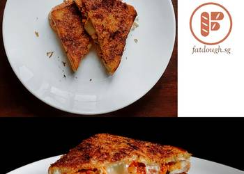 Ultimate Make Recipe Kimchi Grilled Cheese Sandwich Most Delicious