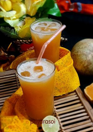 बेल का शरबत (bel ka sharbat recipe in Hindi) रेसिपी मुख्य फोटो