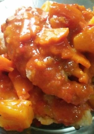 Foto resep Asam manis nenas udang gala top markotop