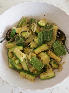 Una foto de Ensalada de calabacitas a la vinagreta
