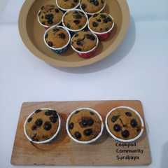 Choco Banana Muffin - Muffin Coklat Pisang-レシピのメイン写真