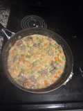 One-Skillet Stew Meat and Noodles