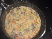 A picture of stew meat