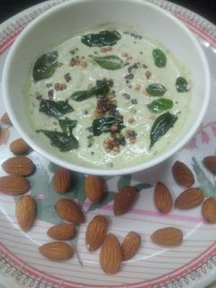 பாதாம் சட்னி (BAdam Chutney Recipe in Tamil) செய்முறை முக்கிய புகைப்படம்