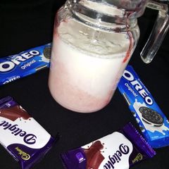 A picture of Banana nuts shake.