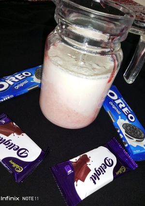 A picture of Banana nuts shake.