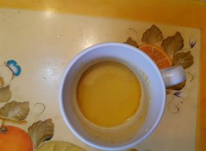 Una foto de Golden latte