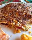 Tortilla de verduras tipo omelette
