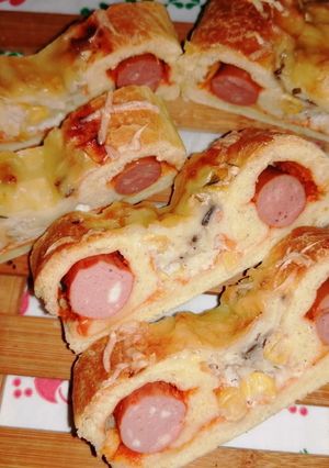 Macskaszem sós töltelékkel🐱 recept fotója