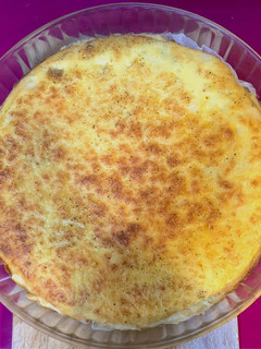 Una foto de Quiche de bacon y queso