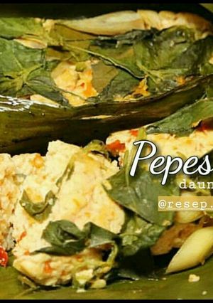 Foto resep Pepes Tahu Daun Kemangi