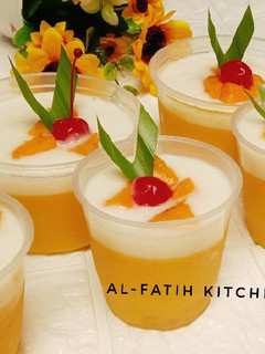 Foto resep Puding mangga vla susu