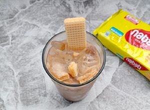 Foto resep Es Wafer Keju Kopi Mocca
