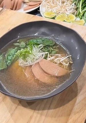 Hình của món Phở Chay.