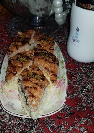 عکسی از دستور مکرون گردویی