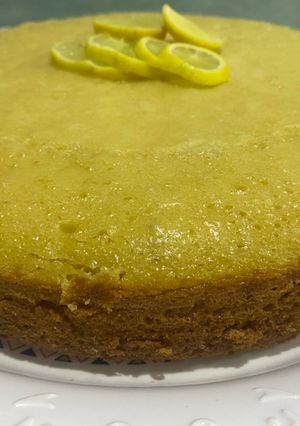 صورة لوصفة كيكة الليمون🍋في قدر الضغط الكهربائي