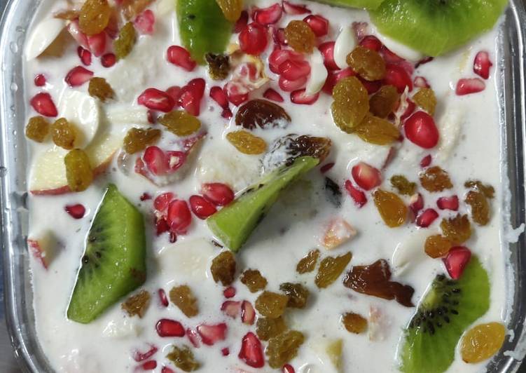 Step-by-Step Guide to Make Super Quick Homemade Nutty milk and fruits Breakfast