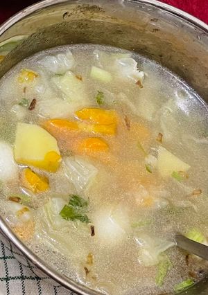Foto resep Sayur sup / sop Telur Puyuh seger enak