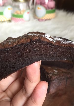 Foto resep Brownie Cake (flourless) keto/ debm
