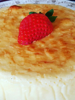 Una foto de Bizcocho de chocolate y queso