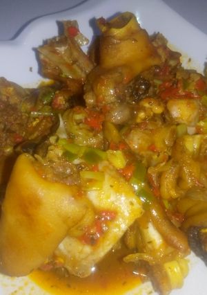 Peppered Ganda ainihin hoton girkin