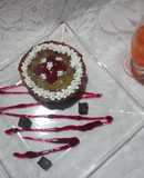 Bombones con relleno de mandarina
