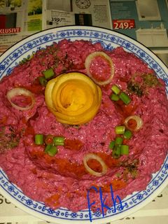 صورة لوصفة متبل الشمندر الاحمر