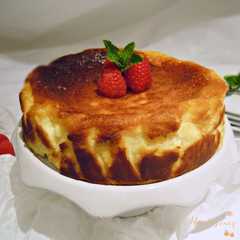 Una foto de Tarta de queso La Viña