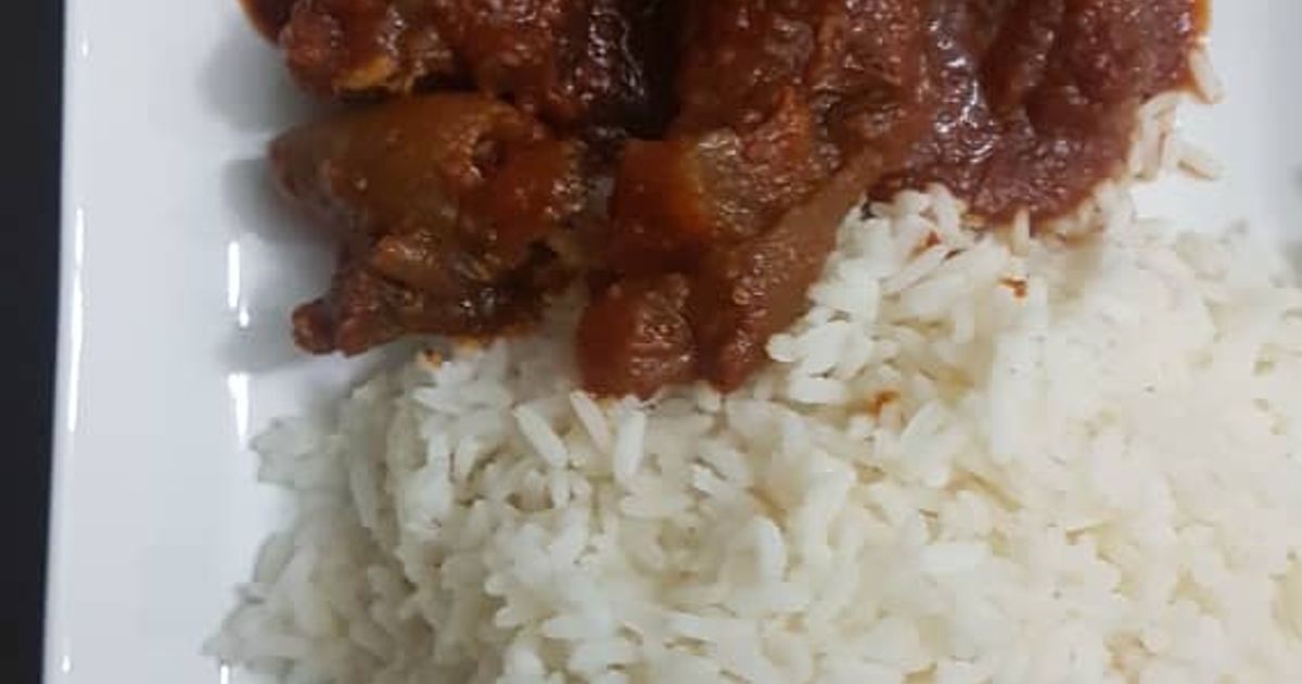 Stew And Rice Recipe by risi O - Cookpad