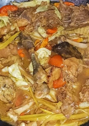 Foto resep Tongseng Ayam Kampung Tanpa Santan