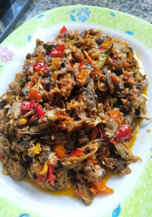 Foto resep Oseng oseng kerang setan